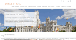 Desktop Screenshot of madridenruta.com